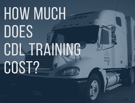 Cdl training cost. Things To Know About Cdl training cost. 